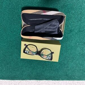 Burberry Black Eyeglasses with Protective Case